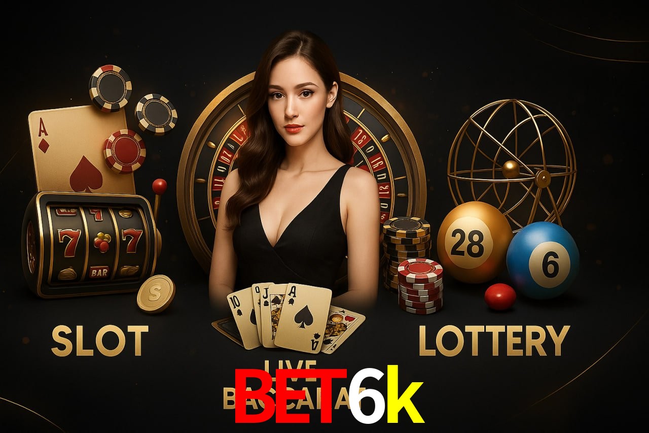 Interface moderna da plataforma bet6k